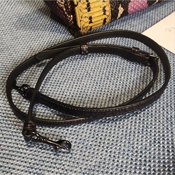 New Limited Edition Coach Python Skin Mini Tote - Picture 3 of 9